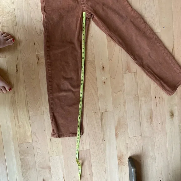 Everlane Women's Way High Jean in Rust 26 - Picture 2 of 4
